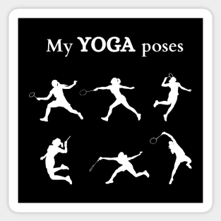 My Yoga Poses Sticker